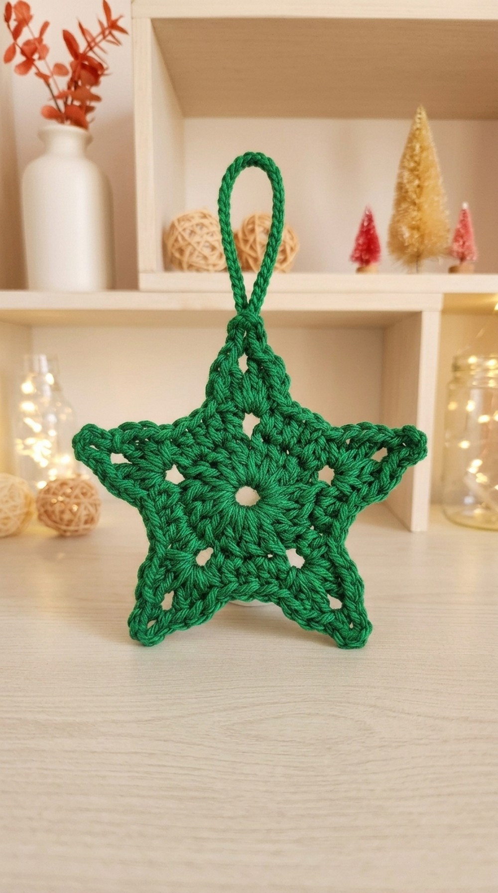 Crochet Christmas Star Pattern 5