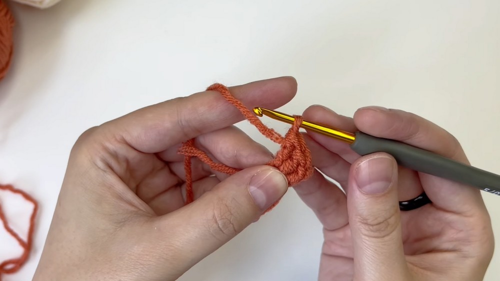 Crochet Coaster for Absolute Beginners ☕ Step-by-Step Tutorial (3)