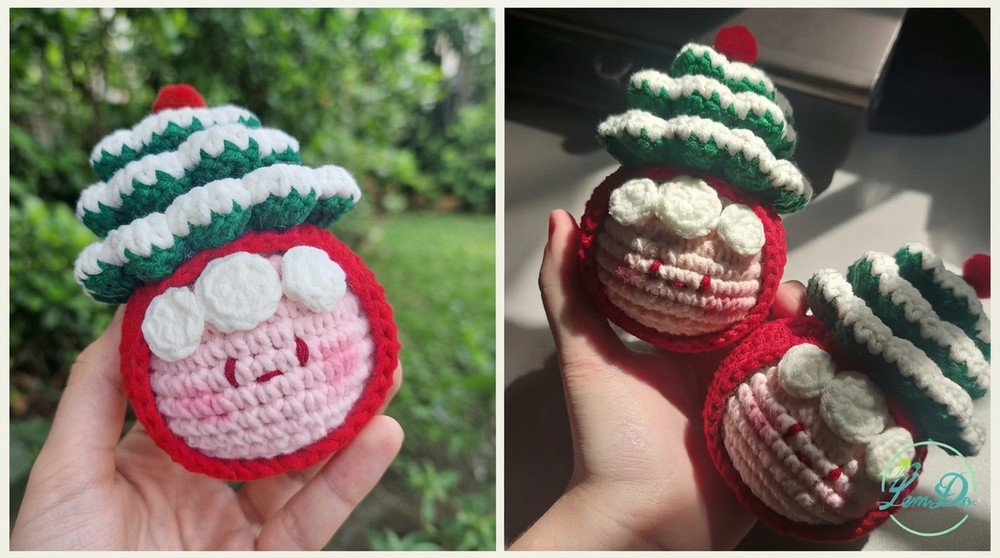 Crochet Key Cover Super Cute Pouting Baby (Beginner Friendly) 11