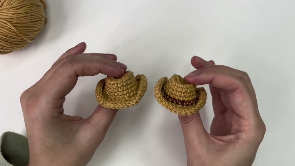 Crochet Mini Cowboy Hat Pattern 4