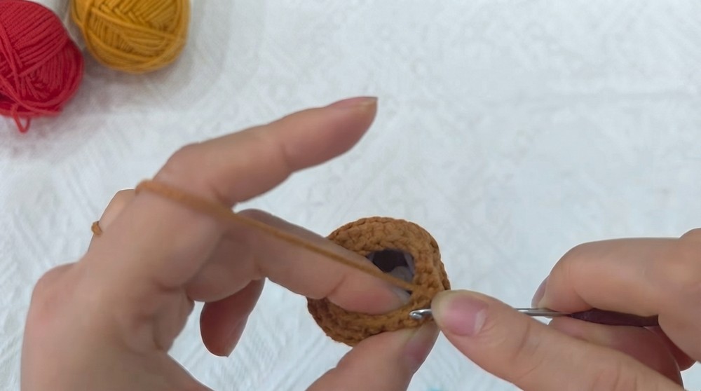 Crochet Mini Hamburger & Fries Set Super Cute Amigurumi Tutorial (5)