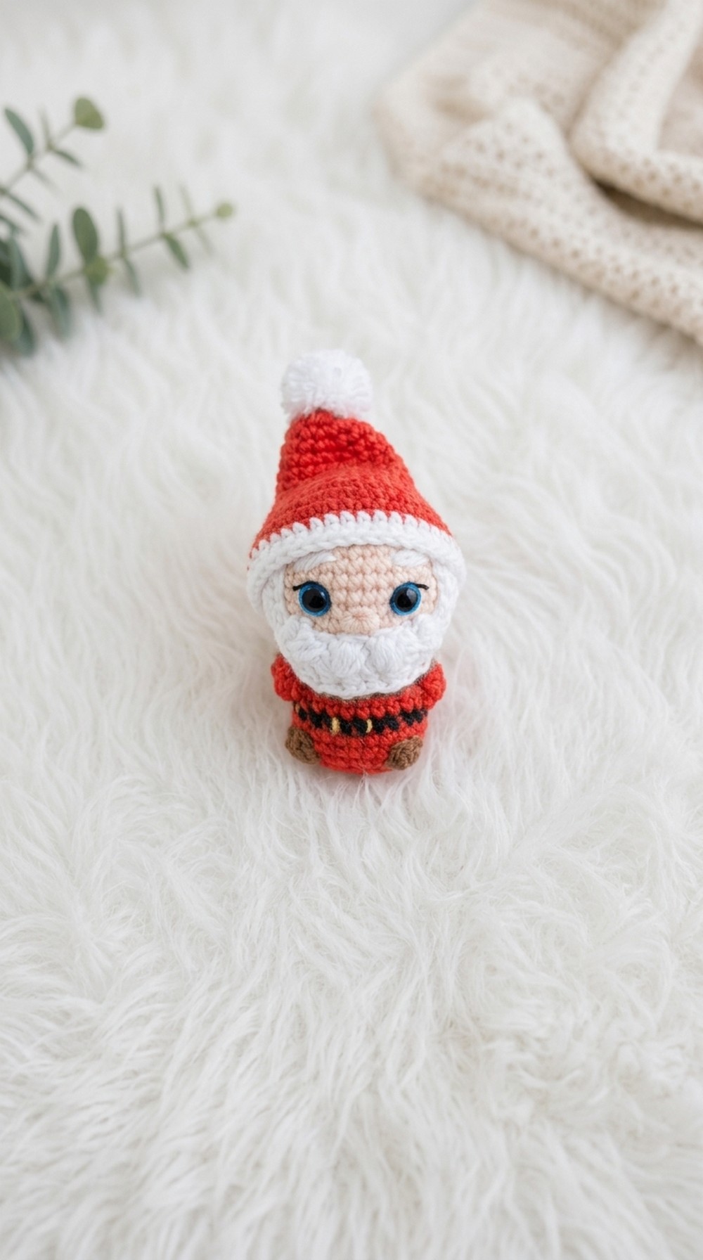 Crochet Mini Santa Claus Pattern 5