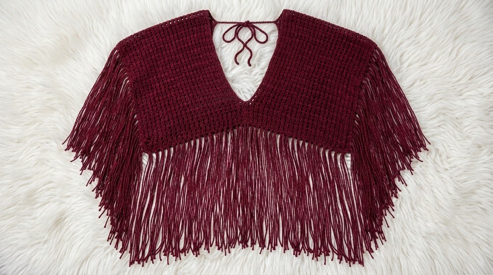 Crochet Poncho Pattern 4