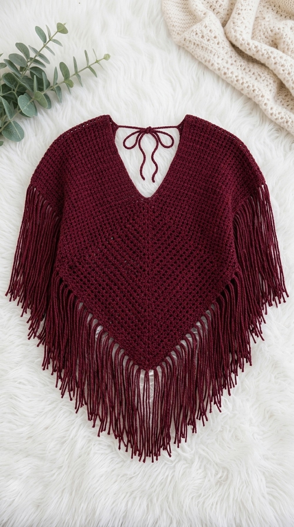 Crochet Poncho Pattern 5
