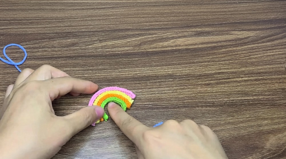 Crochet Rainbow Easy Rainbow Amigurumi Tutorial for Beginners 4