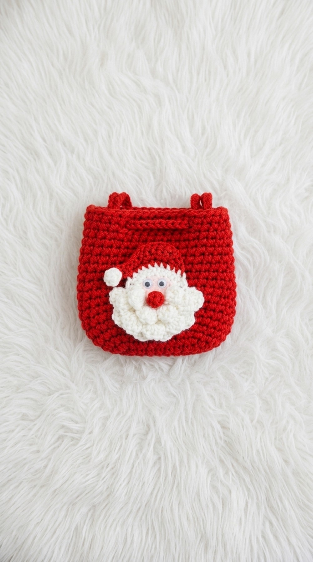 Crochet Santa Claus Purse Pattern 5