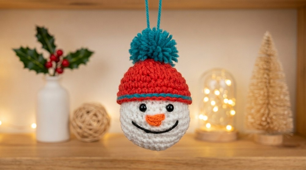 Crochet Snowman Christmas Pattern 4