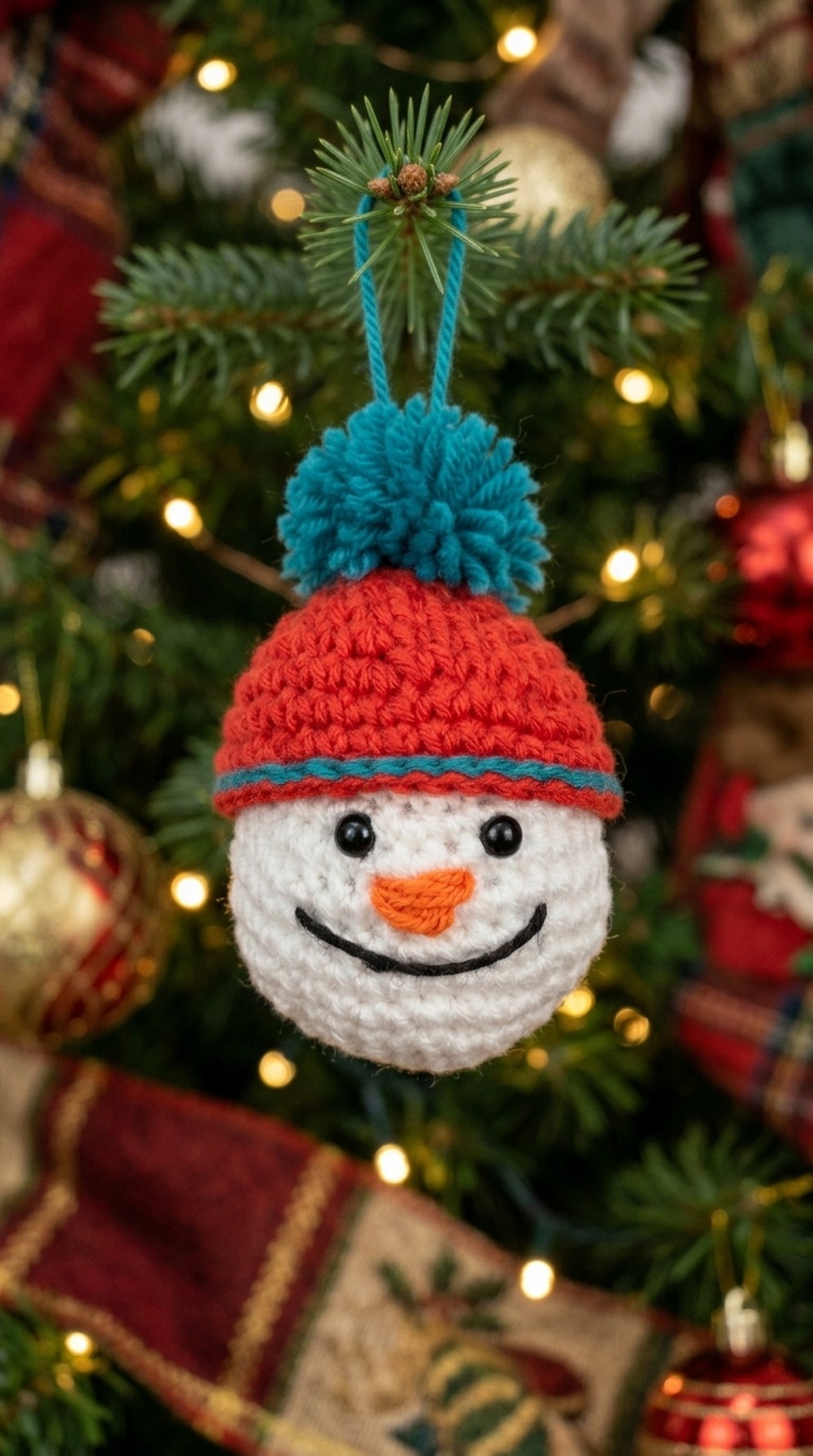 Crochet Snowman Christmas Pattern 5