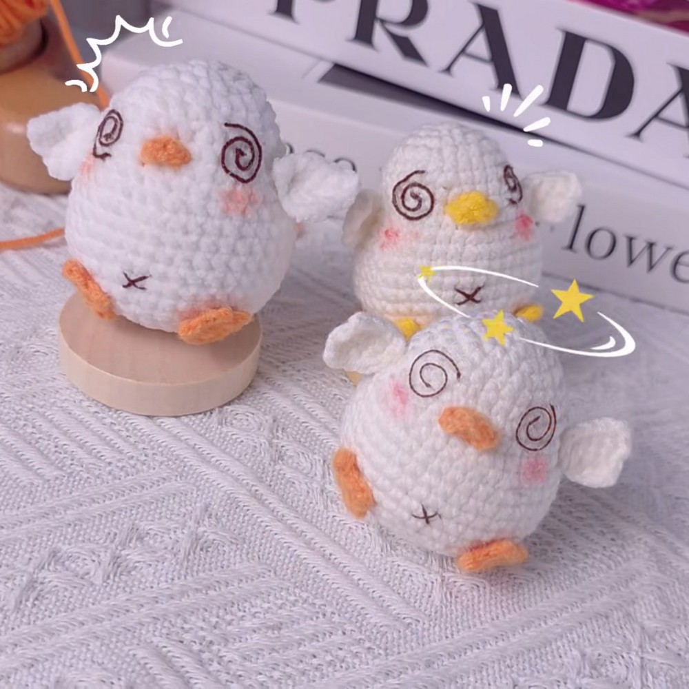 Crochet a Dizzy Duck in 15 Minutes No Sewing Required! (9)