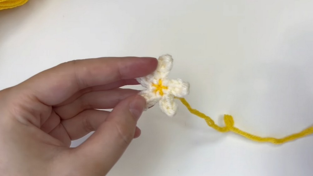 Cute Crochet Lemon Bag Charm 🍋 Easy Keychain Tutorial for Beginners 8