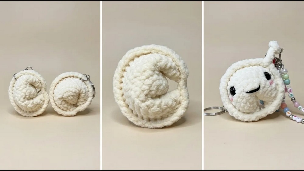 Cute & Easy Amigurumi How to Crochet a Dumpling in 15 Minutes (Beginner Tutorial) 2