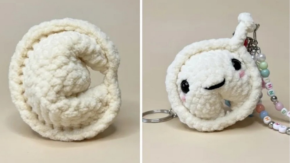 Cute & Easy Amigurumi How to Crochet a Dumpling in 15 Minutes (Beginner Tutorial) 7