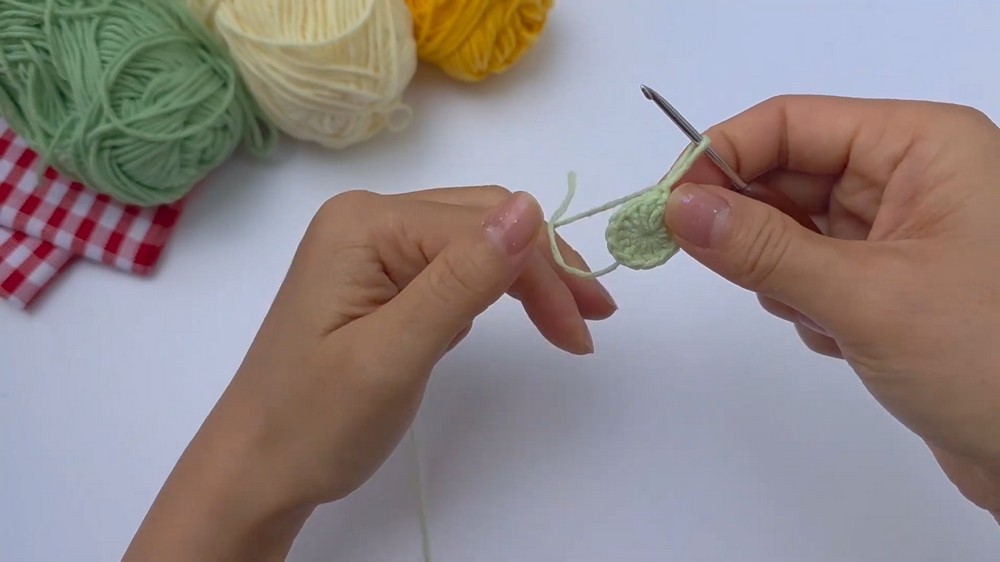 Easy Crochet Flower Coaster for Beginners Step-by-Step Tutorial 3