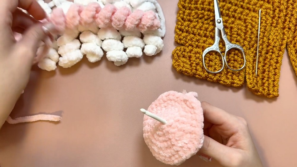 Easy Crochet Jellyfish Amigurumi 🪼 Step-by-Step Tutorial (Beginner Friendly) 5
