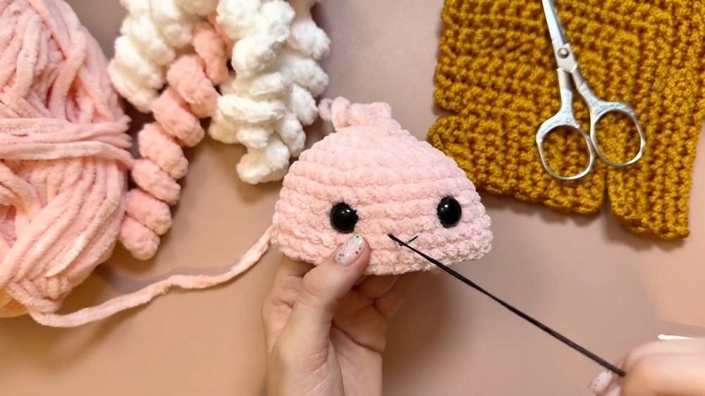 Easy Crochet Jellyfish Amigurumi 🪼 Step-by-Step Tutorial (Beginner Friendly) 6