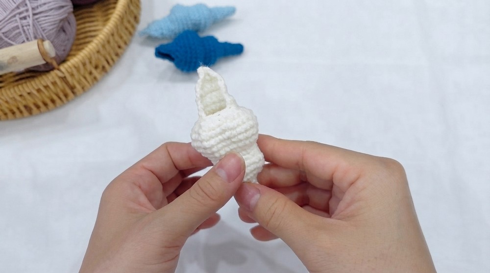 Easy Crochet a CONCH SHELL Crochet Amigurumi Tutorial 8