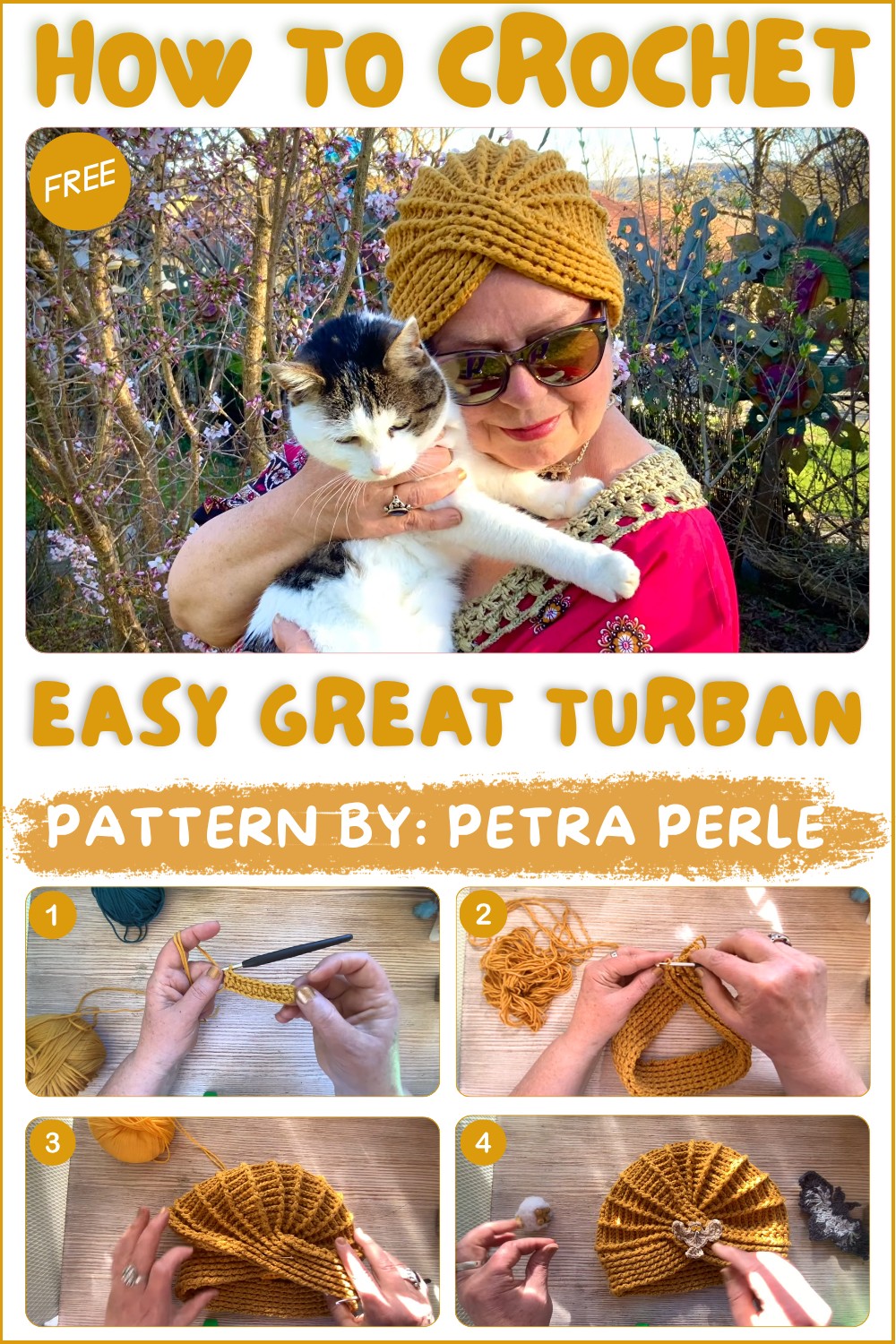 Great Turban 2 - for sensitive scalps, BAD HAIR DAY (1)