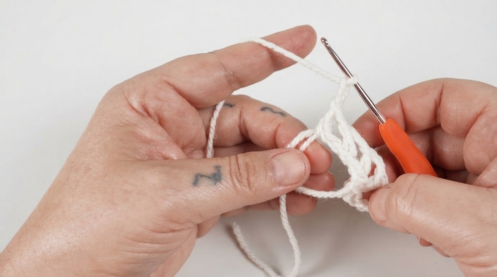 How To Crochet Snowflake Easy Christmas Decoration - Crochet Pattern 4