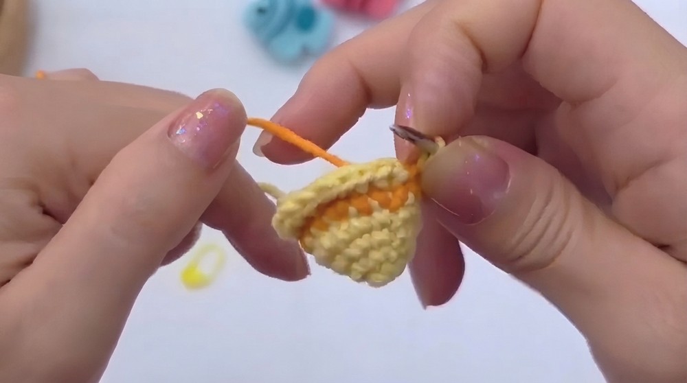 How to Crochet Amigurumi Fish Simple Mini Fish Pattern 5