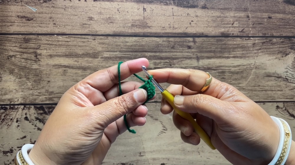 How to Crochet Christmas Tree 3D Holiday Decoration Tutorial (3)