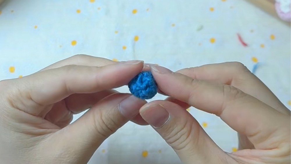 How to Crochet Fruit Omelet Cute Crochet Desserts Tutorial 7