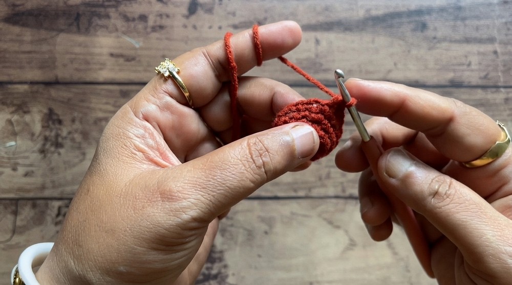 How to Crochet Rudraksha Rakhi Easy Raksha Bandhan Tutorial for Beginners (3)