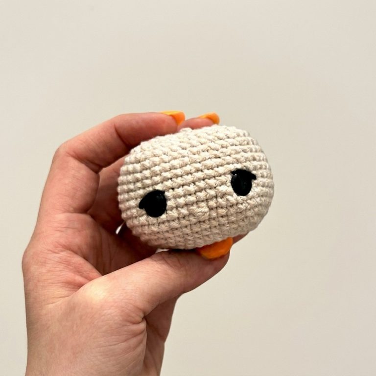How to Crochet a Funko Pop Style Head Amigurumi Base Tutorial 9