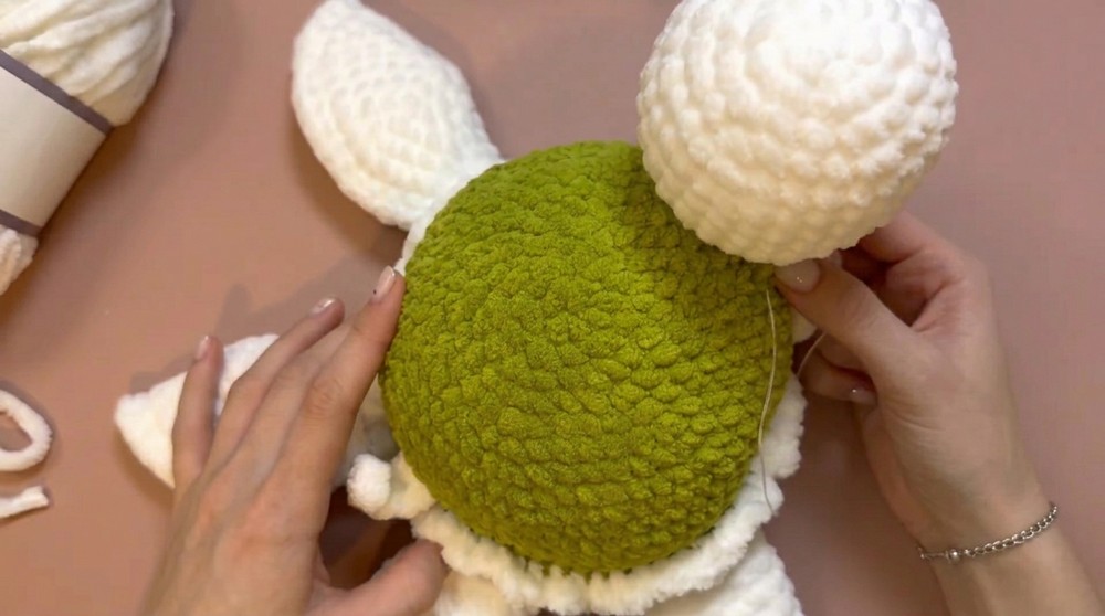 QUICK & EASY Crochet Plush Sea Turtle Free Pattern & Tutorial (ENGESPDE) 10