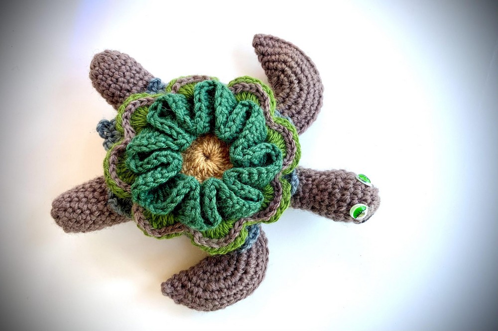 TURTEL “SIMI” Turtle🐢 with FLOWER 11