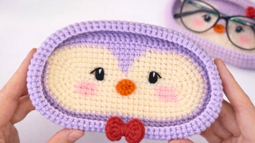 You NEED This Crochet Penguin Holder🐧 Easy Tutorial (Beginner Friendly) 2