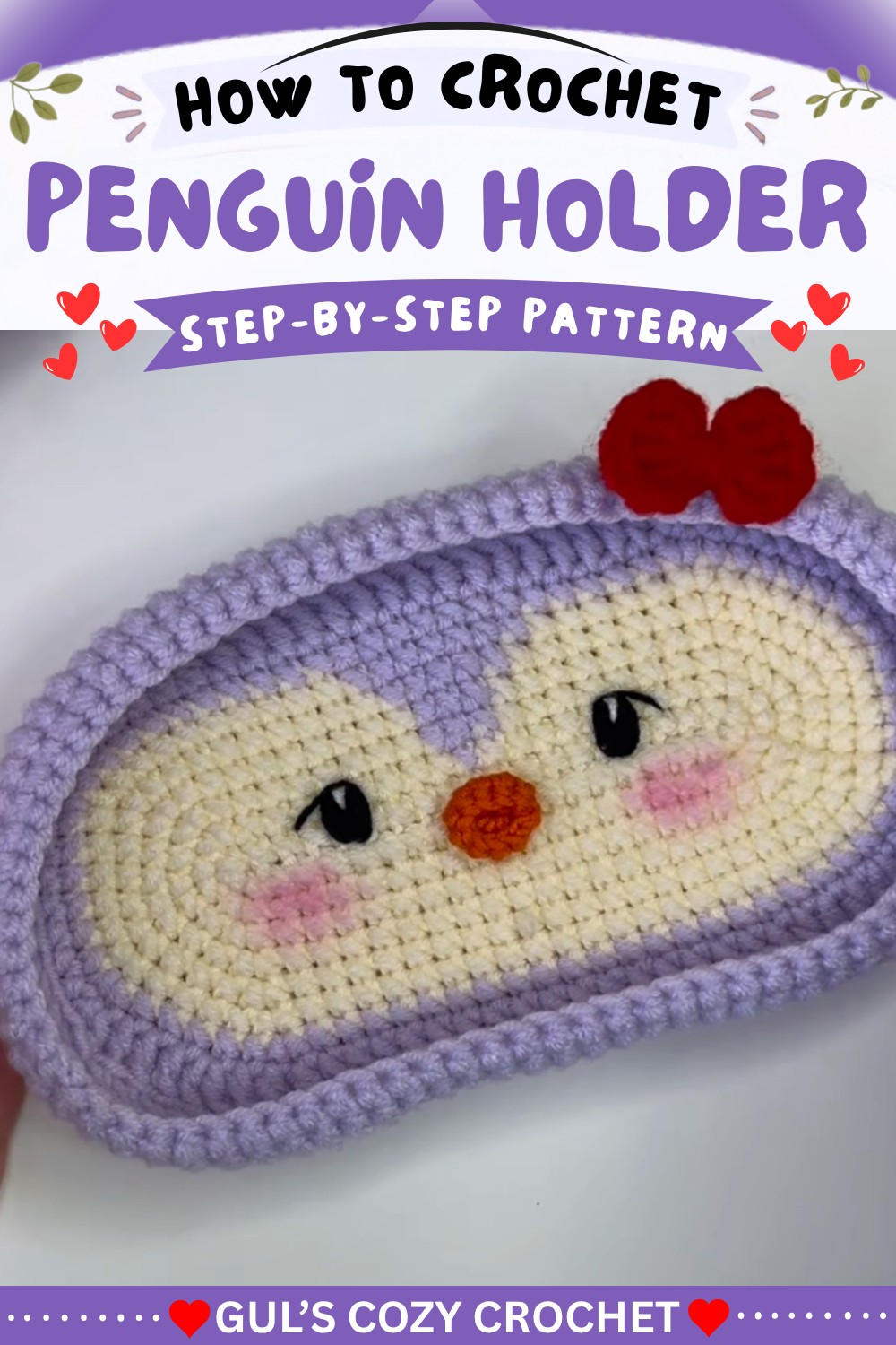 You NEED This Crochet Penguin Holder🐧 Easy Tutorial (Beginner Friendly) 9