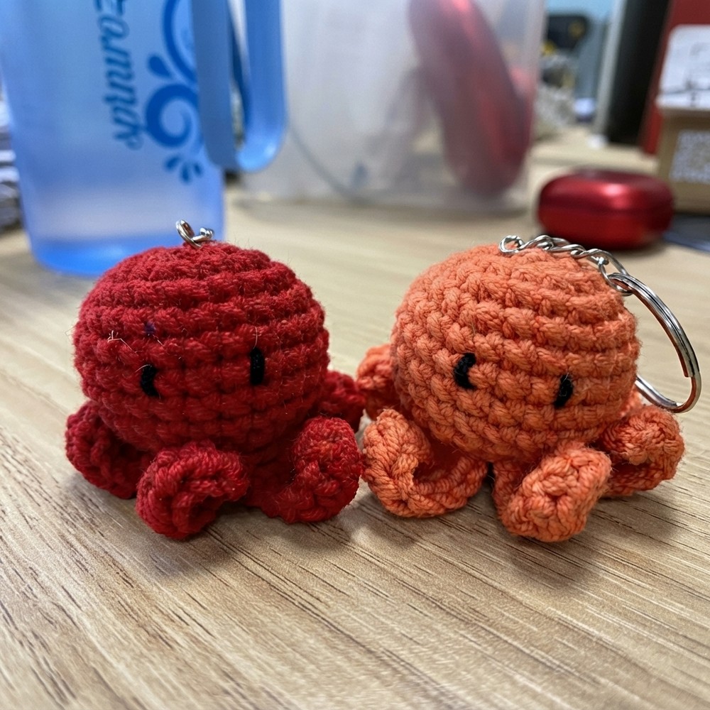 crochet an OCTOPUS - NO SEW Amigurumi Tutorial for Beginners (9)