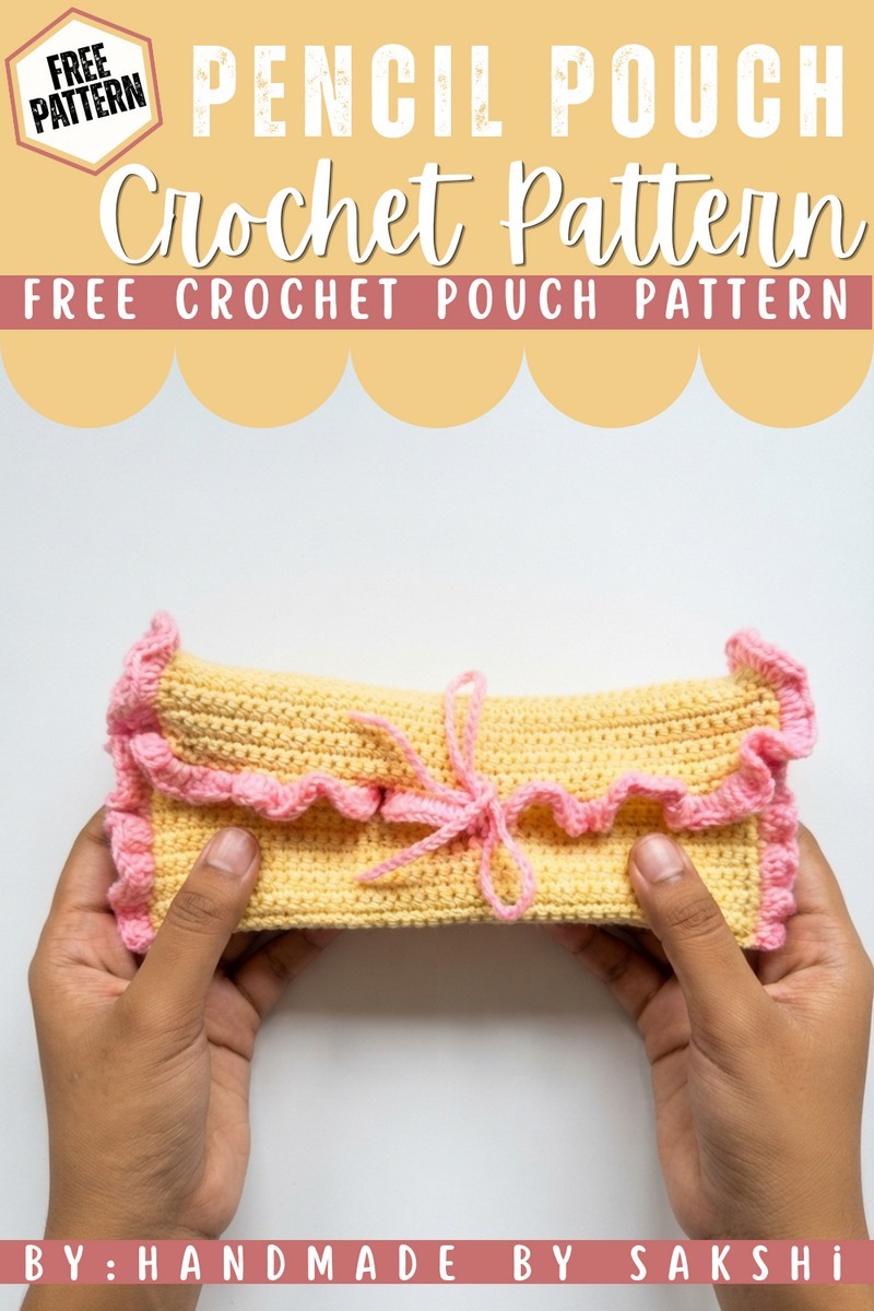Crochet Pencil Pouch