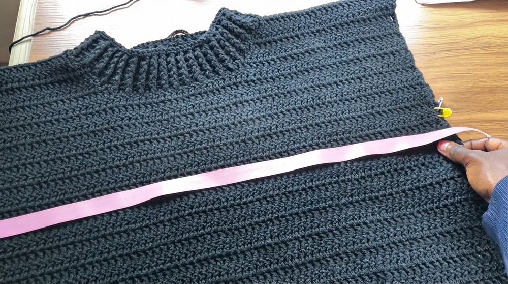 Crochet Beautiful Sweater Tutorial Using Spiral Flowers (2)