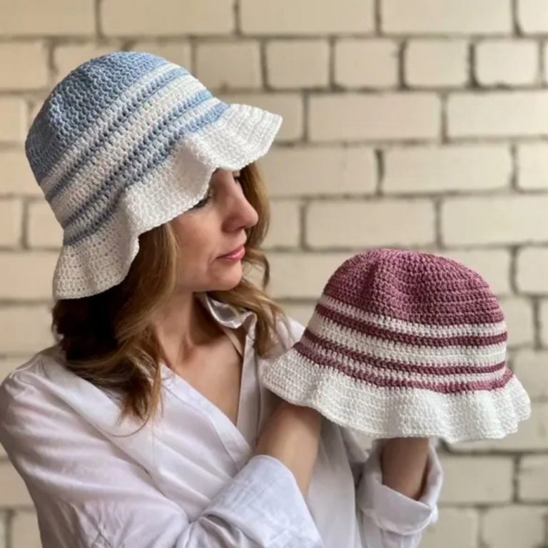 Crochet Bucket Hat (10)