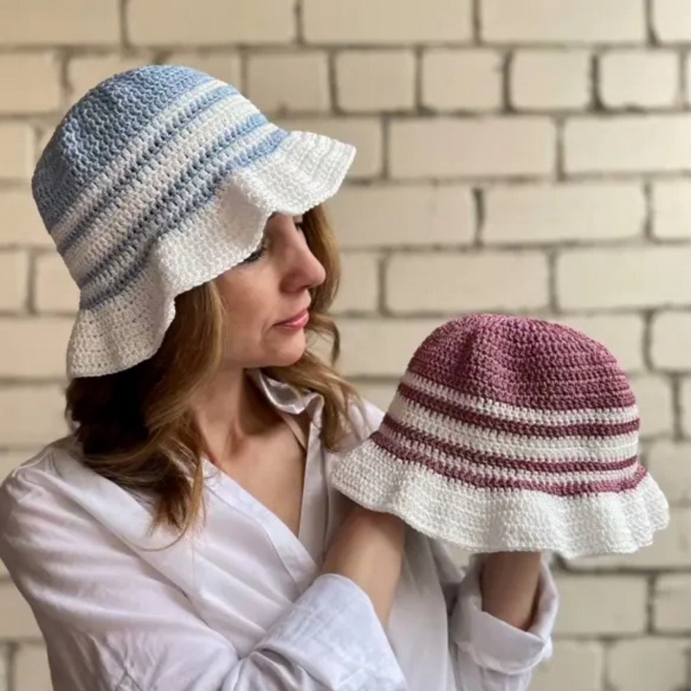 Crochet Bucket Hat (10)