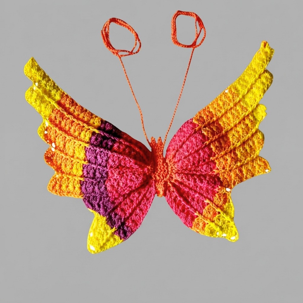 Crochet Butterfly Top Pattern 3