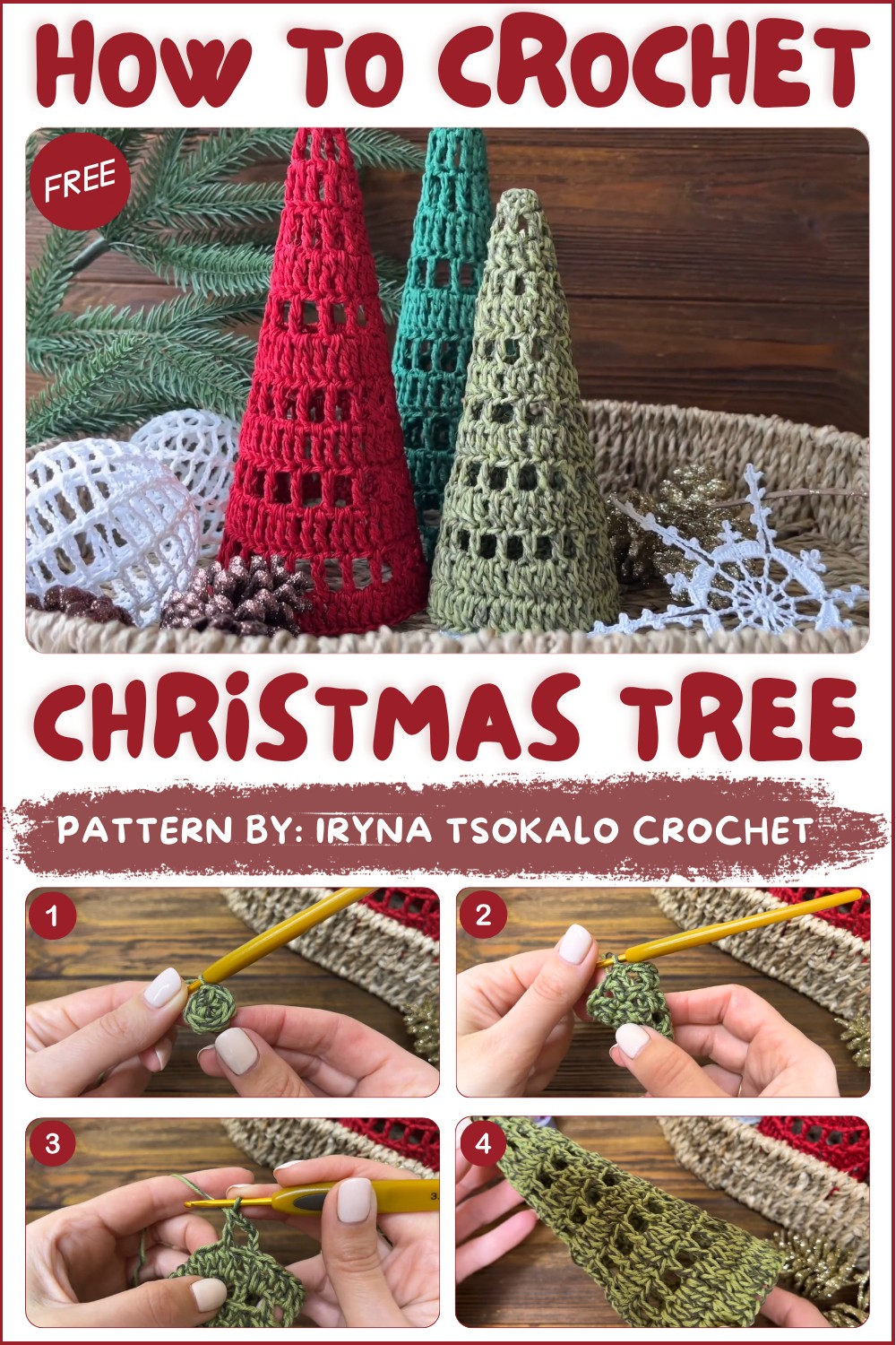 Crochet CHRISTMAS TREE 🎄 Crochet CHRISTMAS TREE (1)