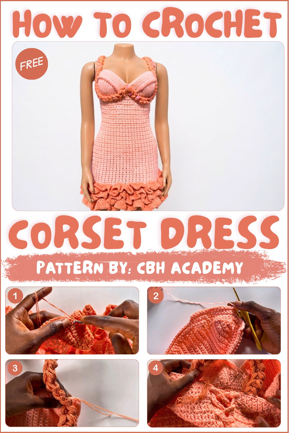 Crochet Corset Dress Tutorial (1)