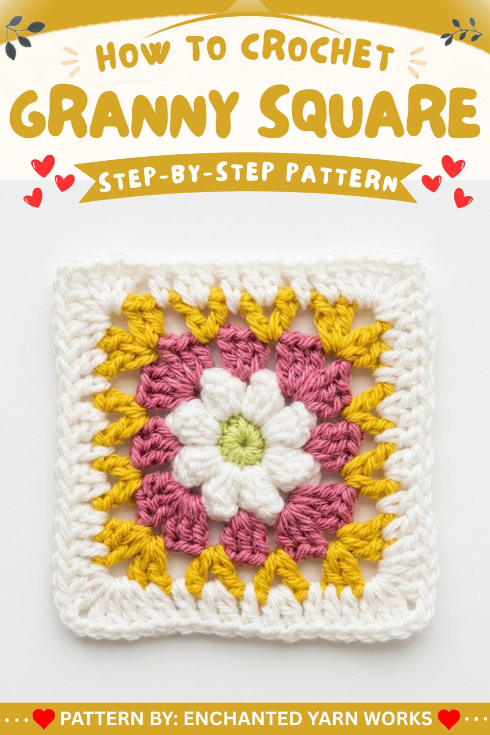 Crochet Granny Square Pattern