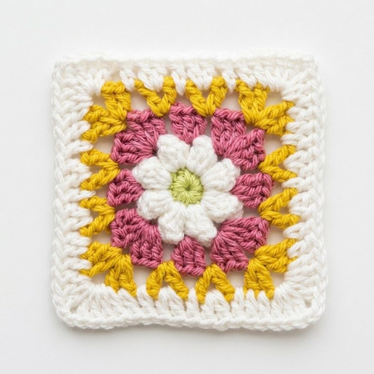 Crochet Granny Square Pattern (1)