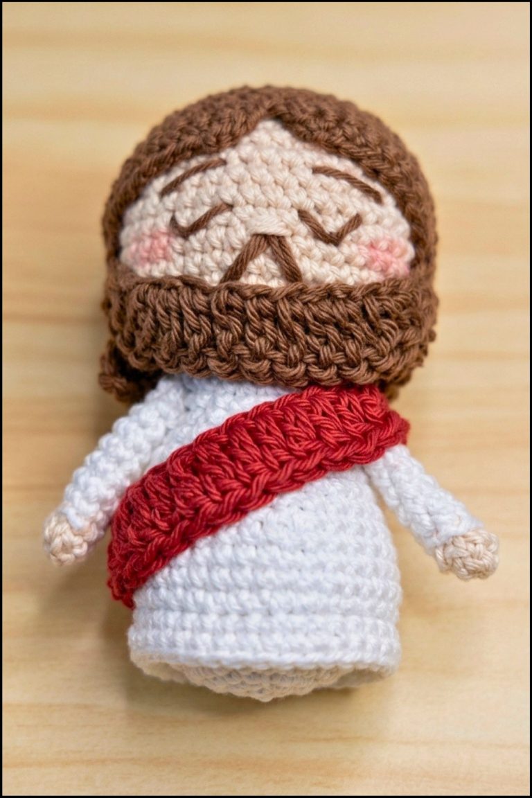 Crochet Jesus Amigurumi Pattern 6