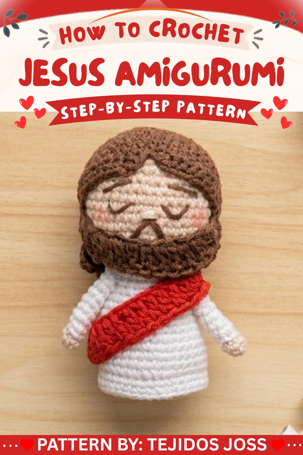 Crochet Jesus Amigurumi Pattern