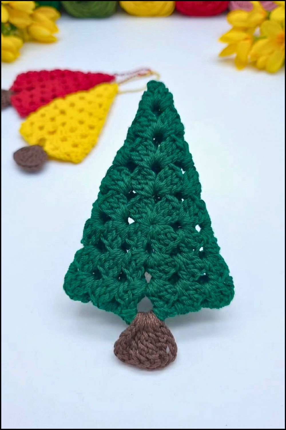 Crochet Square Christmas Tree Pattern 6