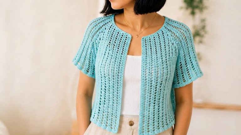 Crochet Summer Cover Up Pattern 1