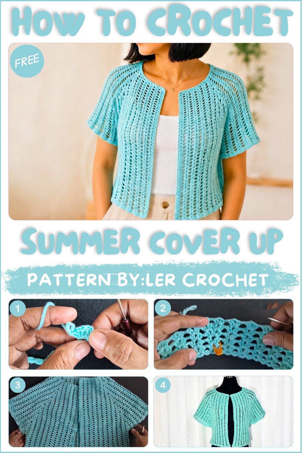 Crochet Summer Cover Up Pattern
