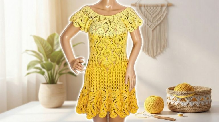 Crochet Summer Dress Pattern 3