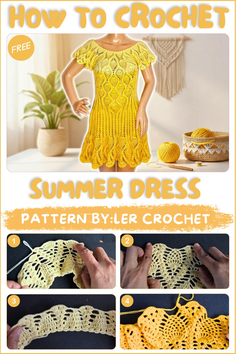 Crochet Summer Dress Pattern
