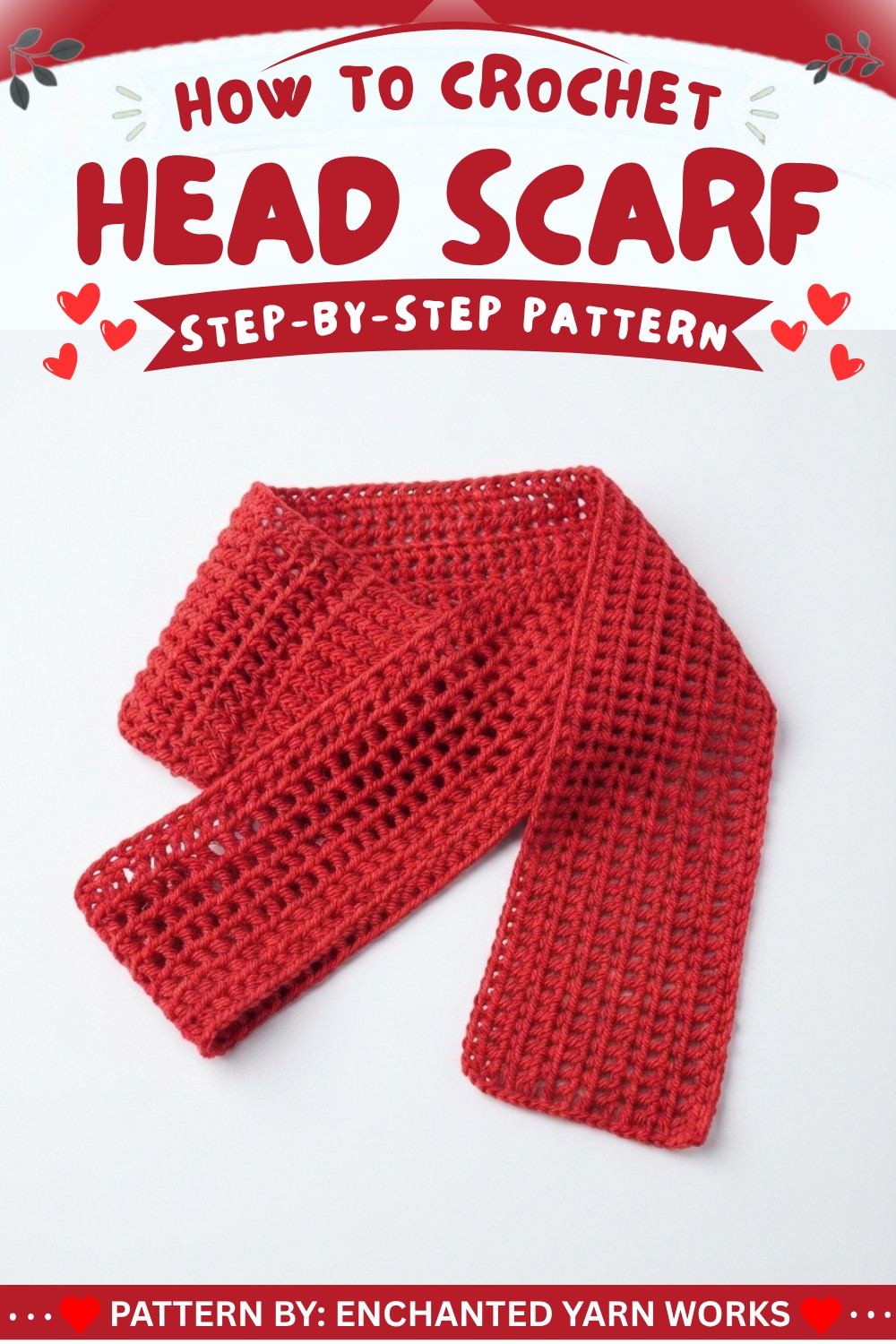Crochet a Beautiful and Simple Head Scarf (1)