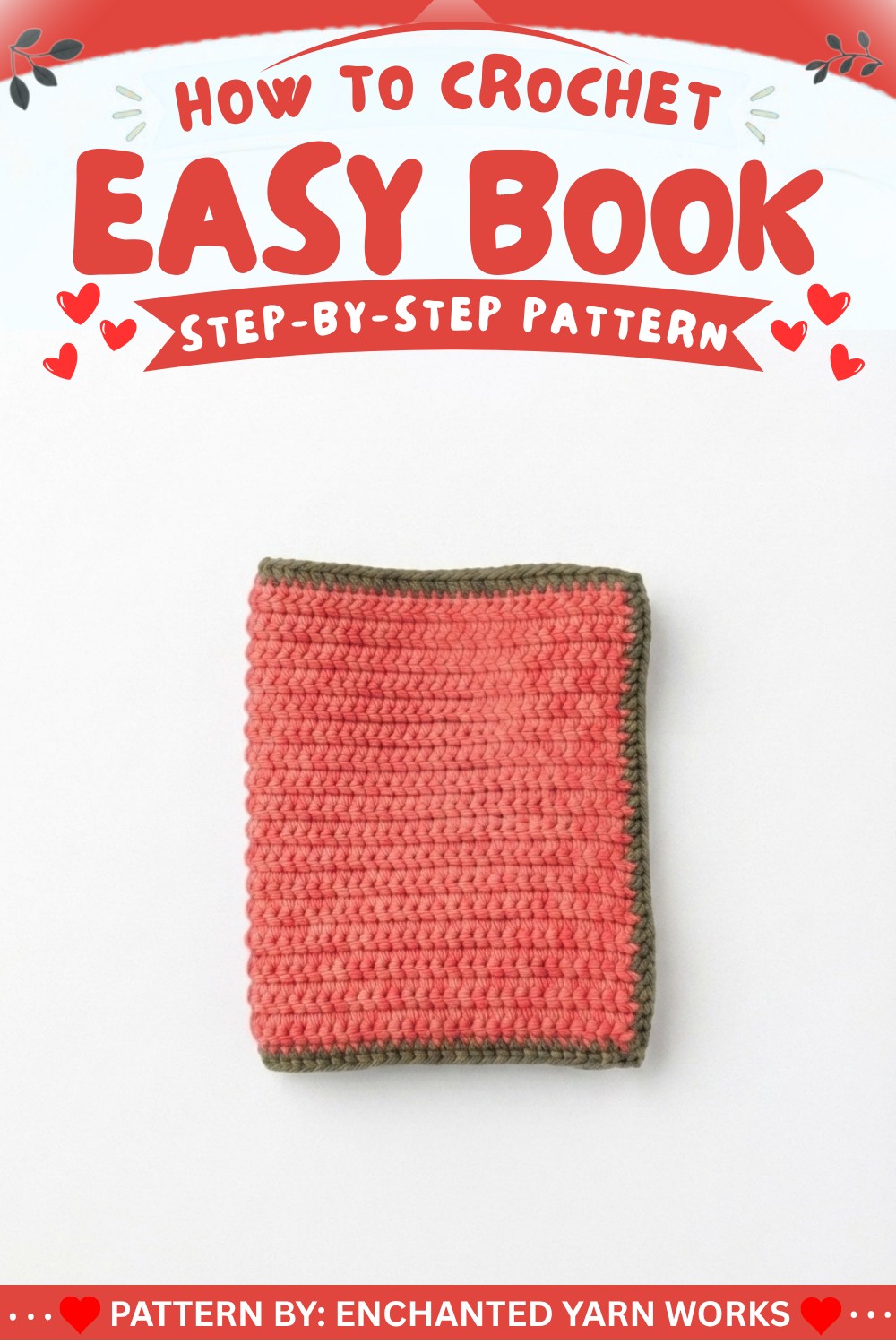 Cute Crochet Book Pattern for Beginners